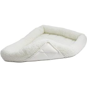 MidWest Quiet Time Fleece Bolster Bed for Dogs (Option: X Small)