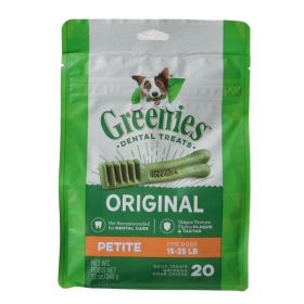 Greenies Petite Dental Dog Treats (Option: 20 count)